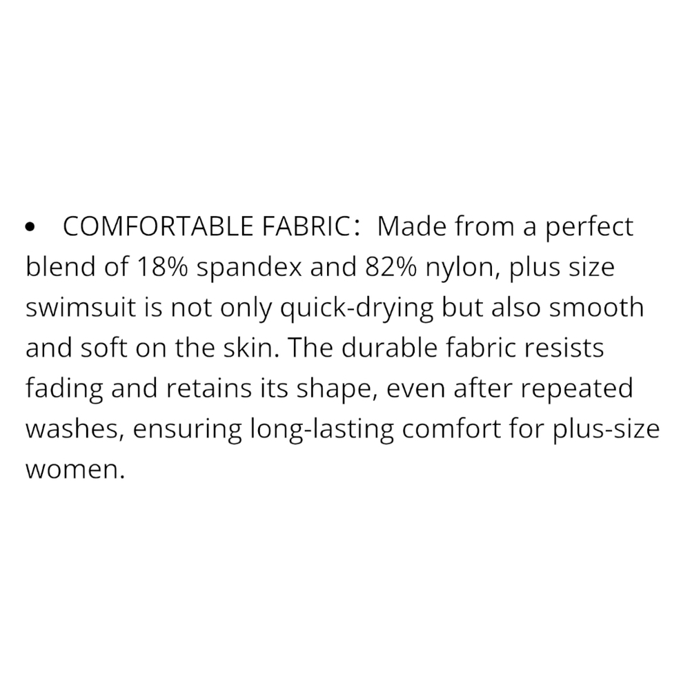 MFAVIP - 3X Elegant Black Women's Swim Dress - Picture 6 of 10
